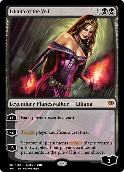 Liliana of the Veil from Magic Online Promos