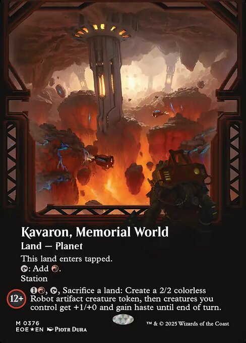 Kavaron, Memorial World from Edge of Eternities