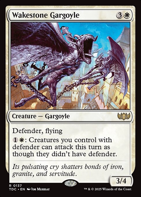 Wakestone Gargoyle highlighted card art