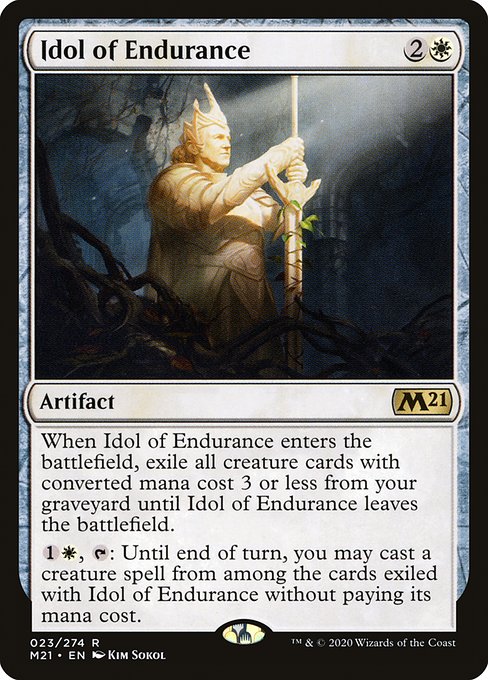 Idol of Endurance from Core Set 2021