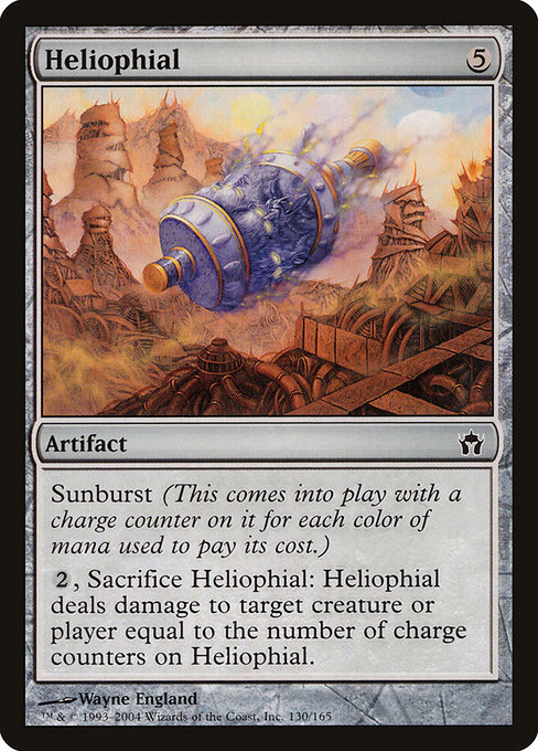 Heliophial highlighted card art