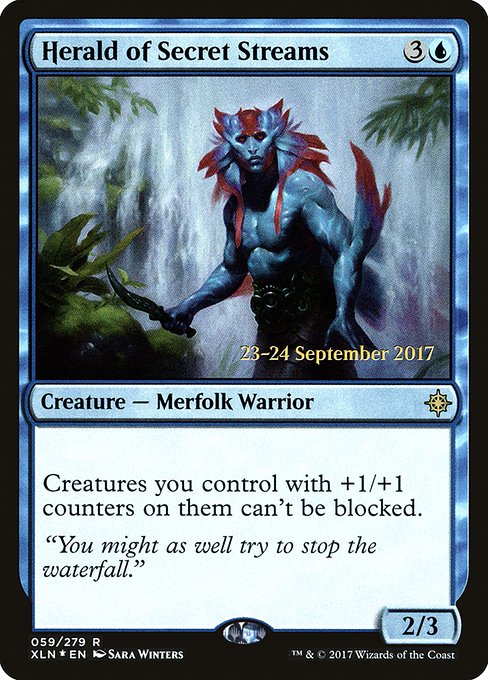 Herald of Secret Streams from Ixalan Promos