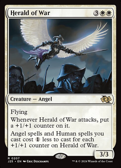 Herald of War highlighted card art
