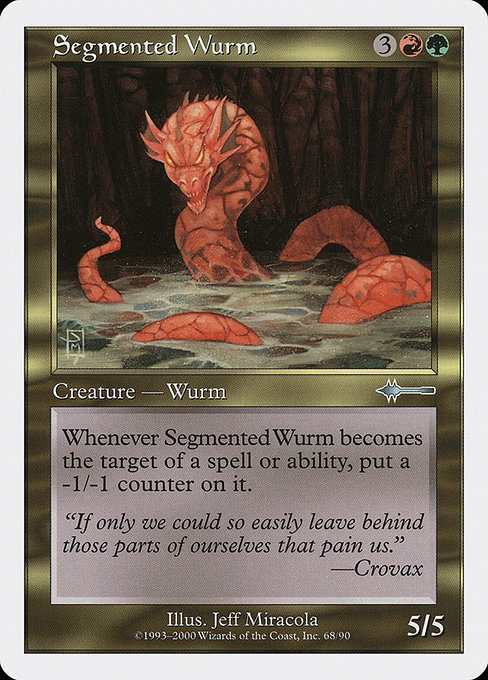 Segmented Wurm highlighted card art