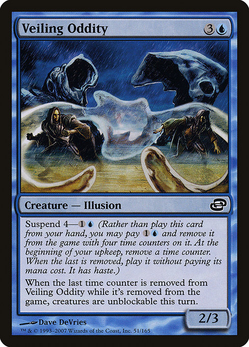 Veiling Oddity from Planar Chaos