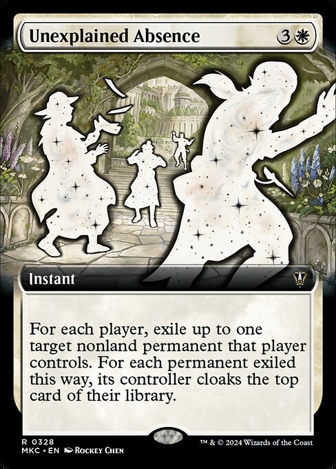 Unexplained Absence highlighted card art