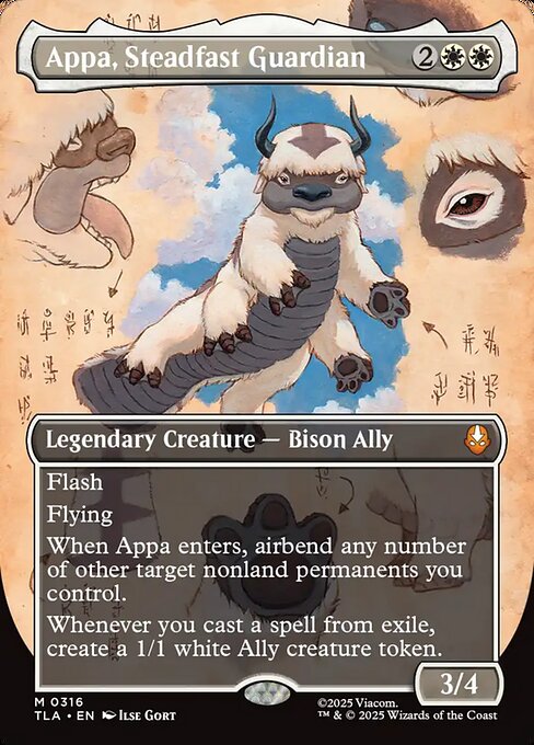 Appa, Steadfast Guardian highlighted card art