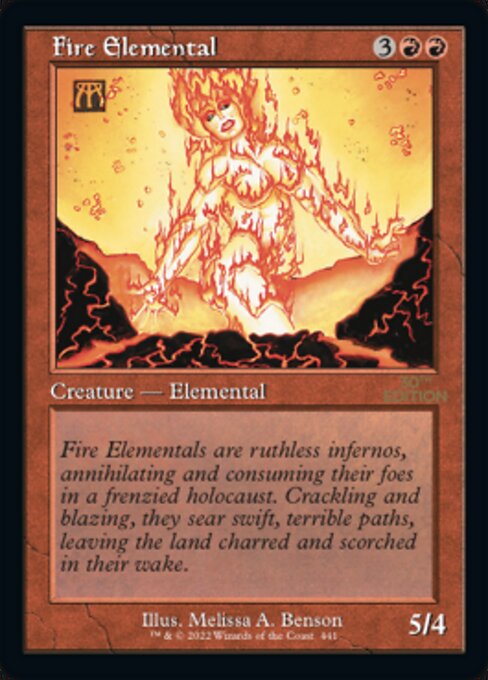 Fire Elemental from 30th Anniversary Edition