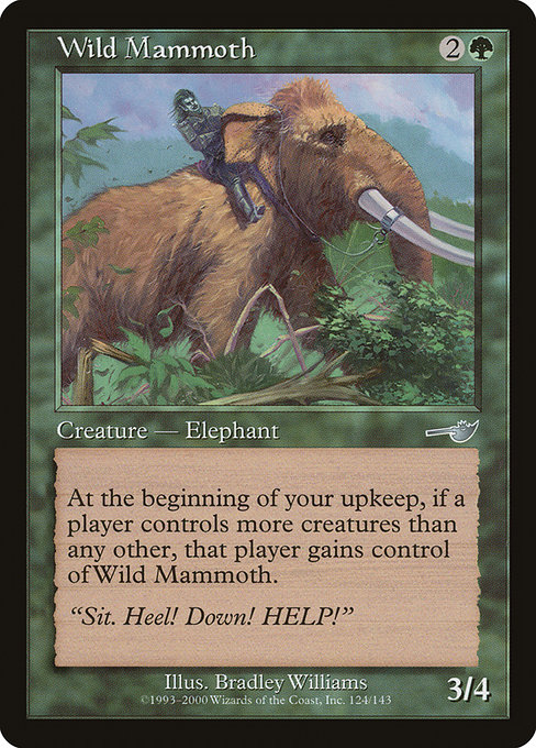 Wild Mammoth highlighted card art