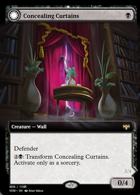 Concealing Curtains // Revealing Eye highlighted card art