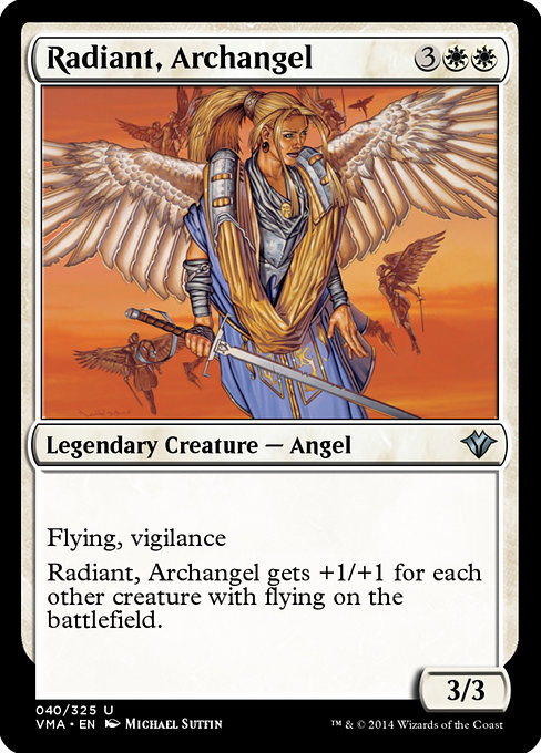 Radiant, Archangel highlighted card art
