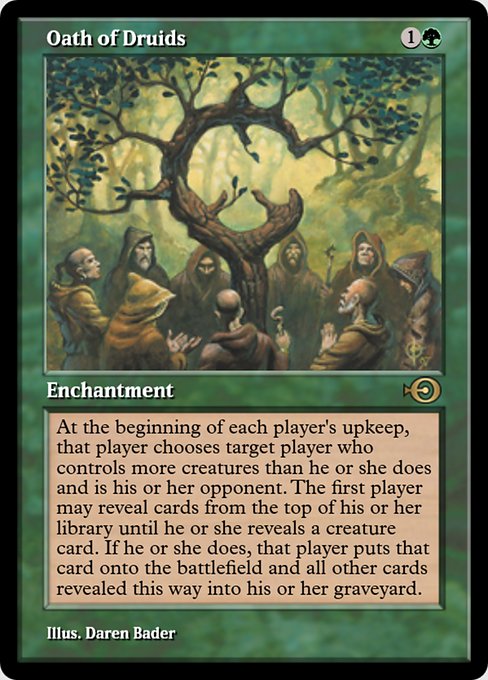 Oath of Druids from Magic Online Promos
