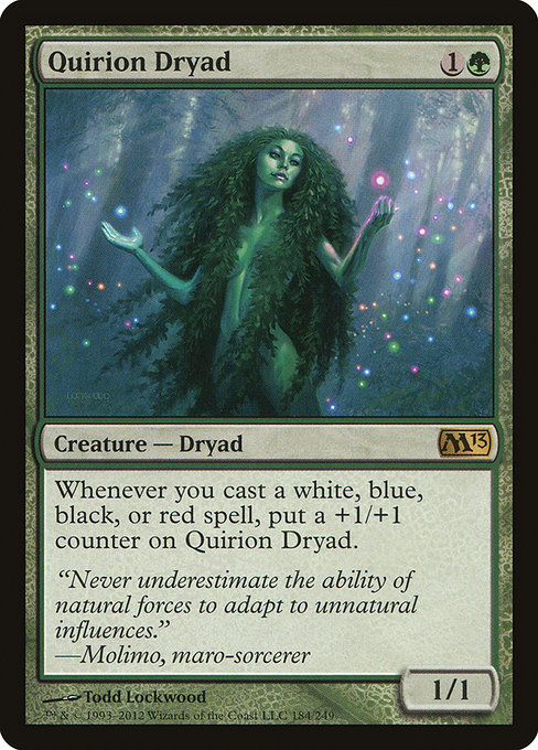 Quirion Dryad from Magic 2013