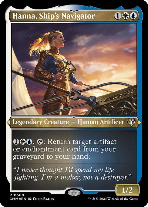Hanna, Ship's Navigator highlighted card art