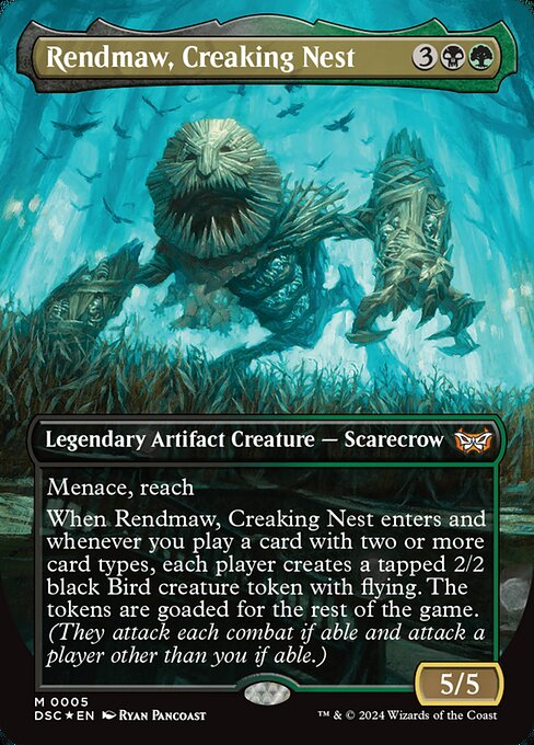 Rendmaw, Creaking Nest highlighted card art