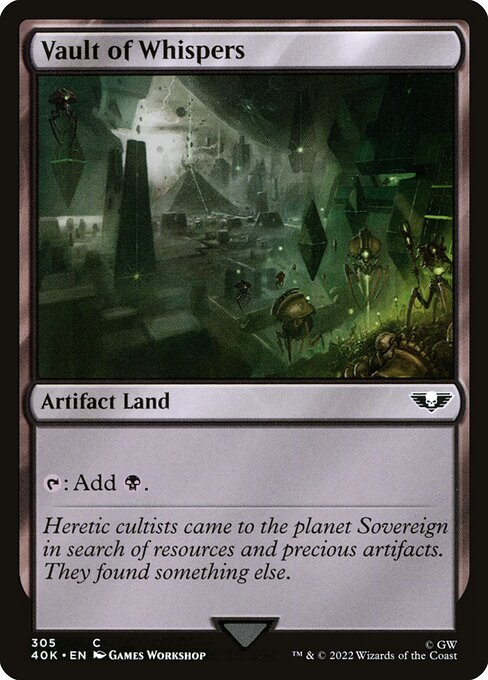 Vault of Whispers from Warhammer 40,000 Commander