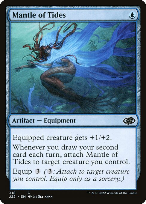 Mantle of Tides highlighted card art