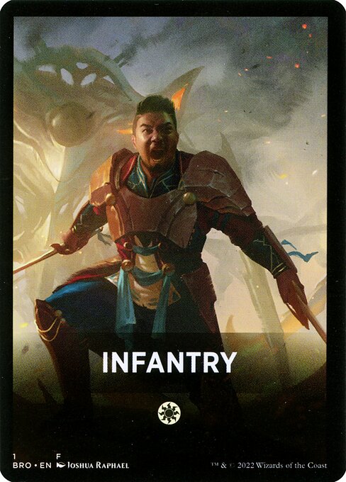 Infantry highlighted card art