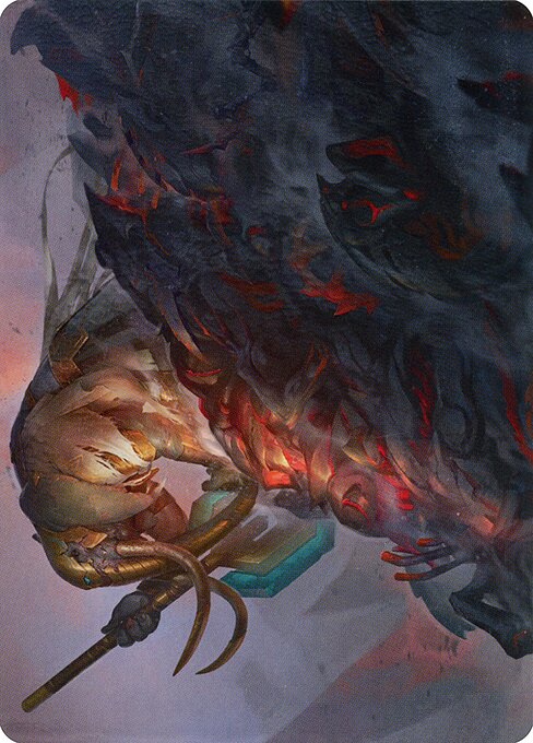 Against All Odds // Against All Odds from Phyrexia: All Will Be One Art Series