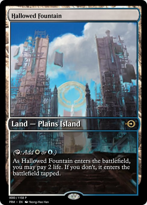 Hallowed Fountain from Magic Online Promos