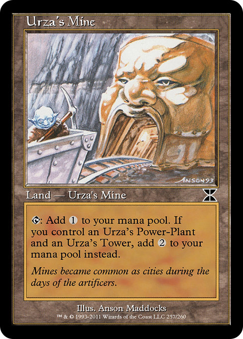 Urza's Mine from Masters Edition IV