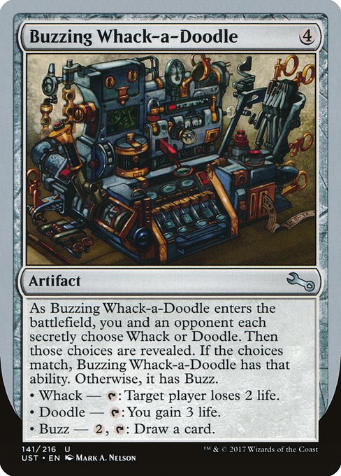 Buzzing Whack-a-Doodle highlighted card art