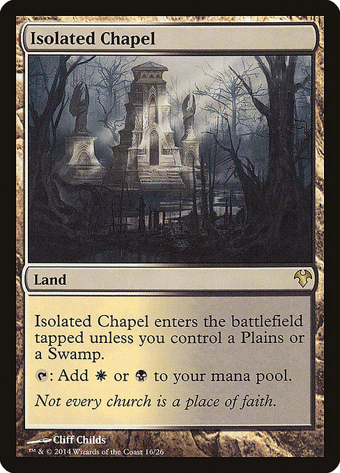 Isolated Chapel from Modern Event Deck 2014