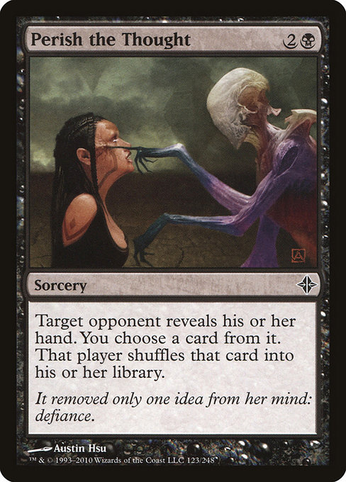 Perish the Thought highlighted card art