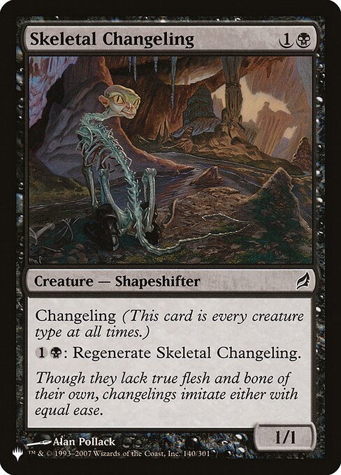 Skeletal Changeling highlighted card art