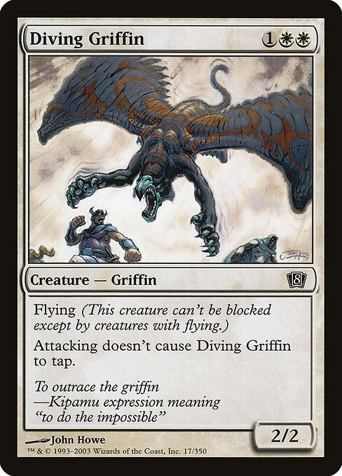 Diving Griffin highlighted card art