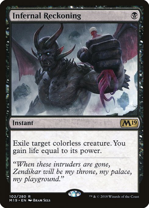 Infernal Reckoning from Core Set 2019