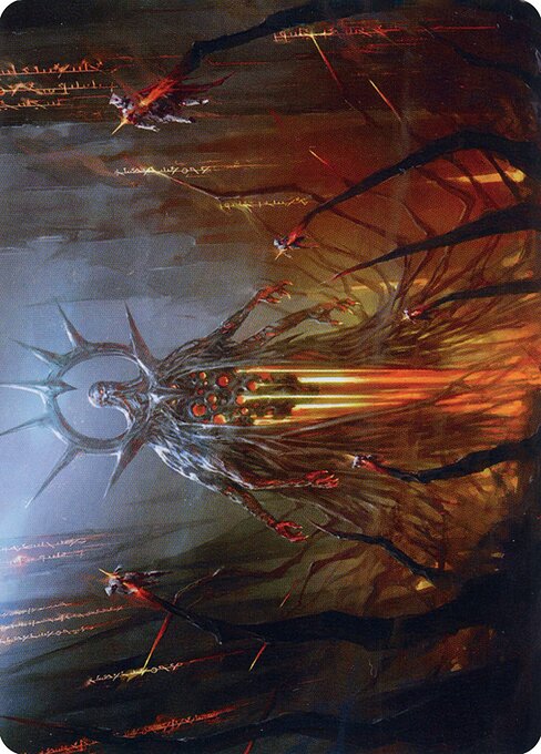 Solphim, Mayhem Dominus // Solphim, Mayhem Dominus from Phyrexia: All Will Be One Art Series