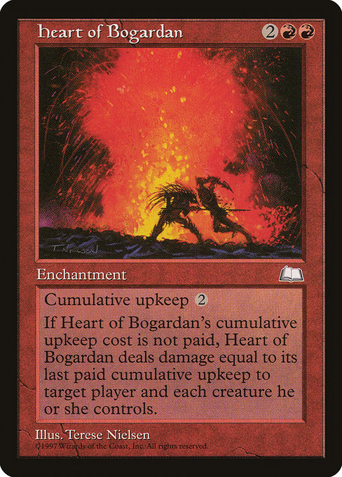 Heart of Bogardan highlighted card art
