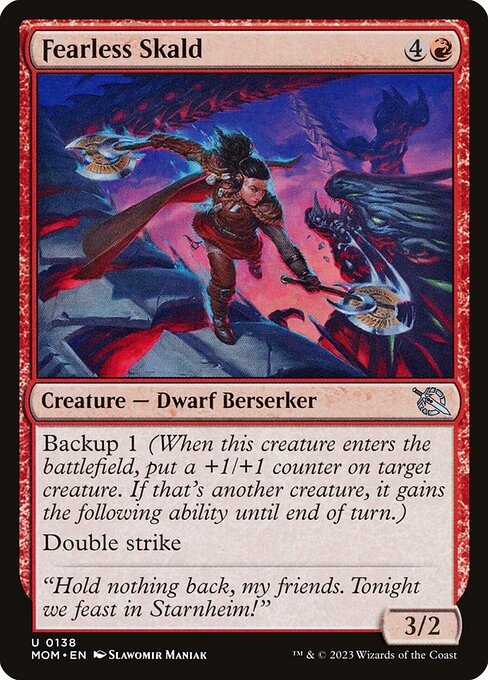 Fearless Skald from March of the Machine