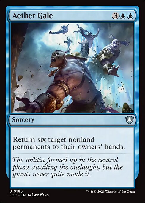 Aether Gale from Secrets of Strixhaven Commander