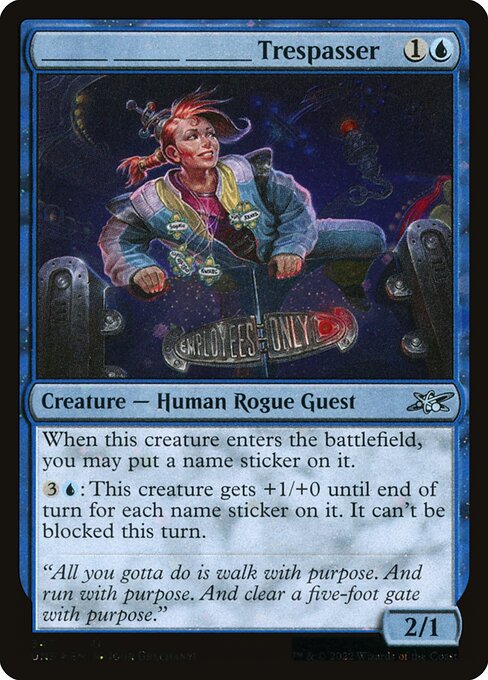 _____ _____ _____ Trespasser from Unfinity