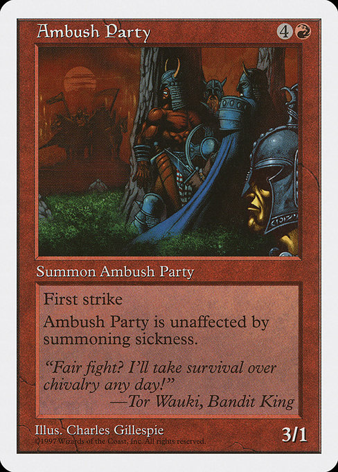 Ambush Party from Fifth Edition