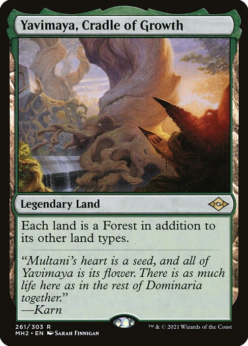 Yavimaya, Cradle of Growth from Modern Horizons 2