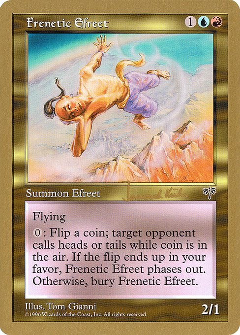 Frenetic Efreet highlighted card art