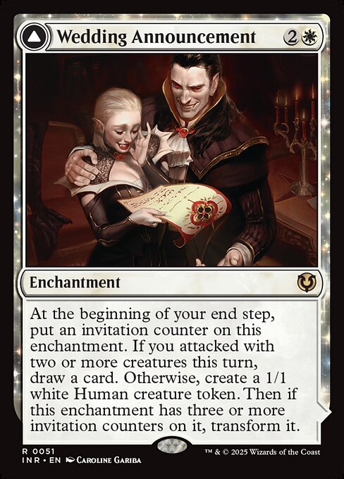 Wedding Announcement // Wedding Festivity from Innistrad Remastered