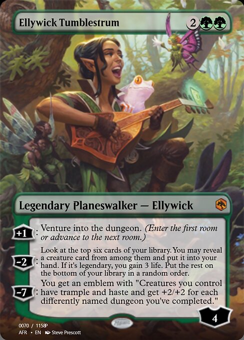 Ellywick Tumblestrum highlighted card art