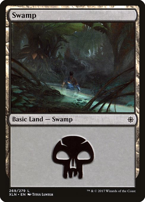 Swamp from Ixalan