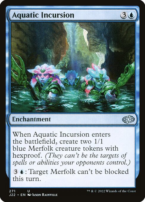 Aquatic Incursion highlighted card art