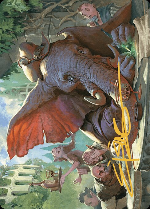 Loxodon Eavesdropper // Loxodon Eavesdropper from Murders at Karlov Manor Art Series