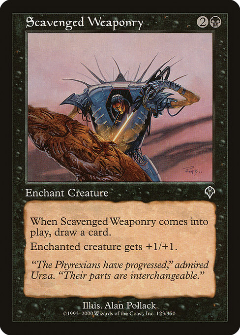 Scavenged Weaponry highlighted card art