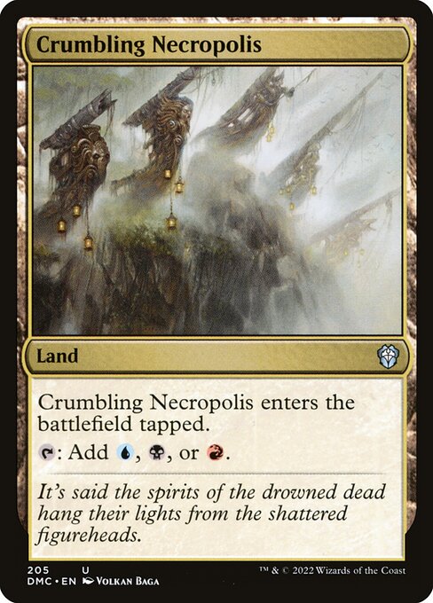 Crumbling Necropolis from Dominaria United Commander