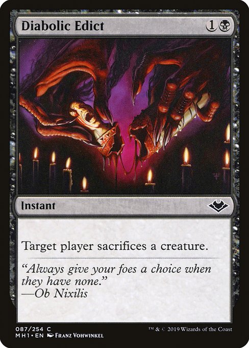 Diabolic Edict from Modern Horizons