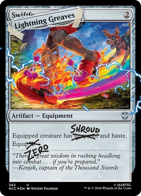 Lightning Greaves from Secret Lair Drop