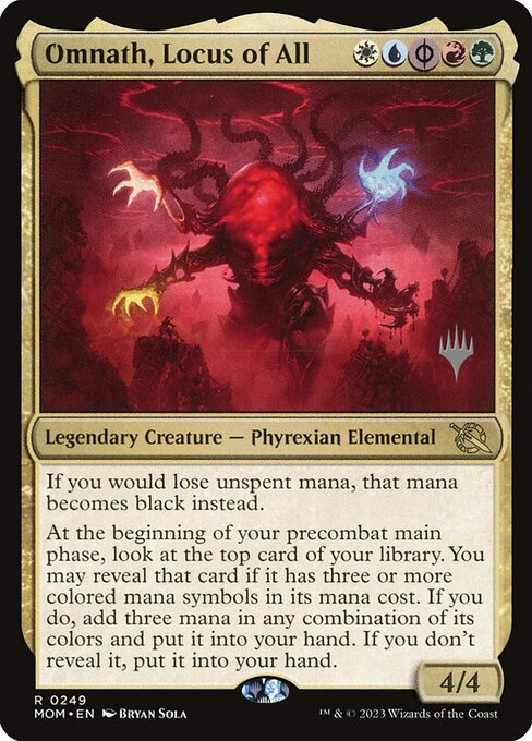 Omnath, Locus of All from March of the Machine Promos