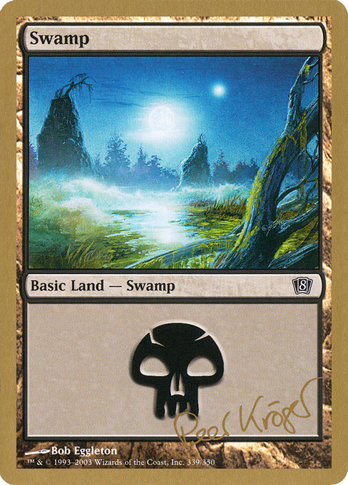 Swamp from World Championship Decks 2003
